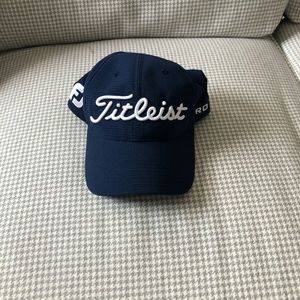 Never Worn Navy Blue Titleist Golf Hat